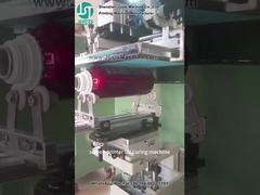 Τυπωτής με καμπύλη οθόνη εκτύπωση λογότυπο για μεταλλικό μπουκάλι