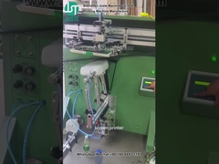 Τυπογράφος με καμπύλη οθόνη που εκτυπώνει ελλείμματα για πλαστικά μπουκάλια (3)