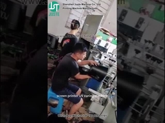 Τυπωτής με καμπύλη οθόνη εκτύπωση έλλειψη σχήμα για πλαστικό κουβά